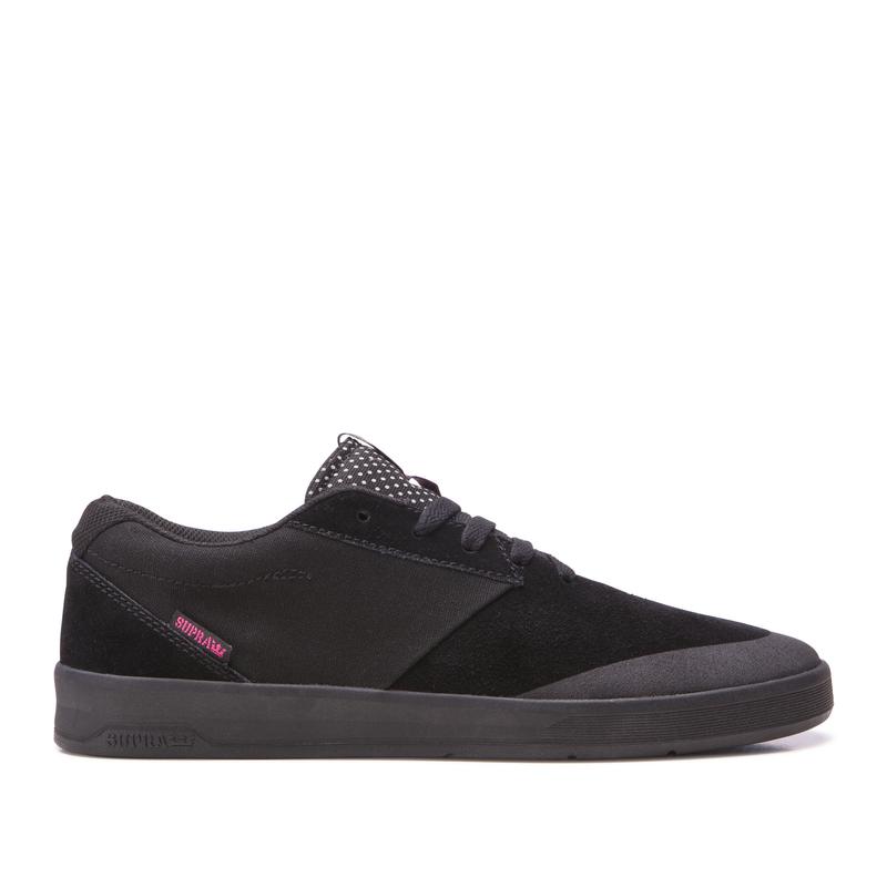 Buty Supra SHIFTER - Buty Skate Damskie - Czarne / Różowe (ZNMP-63409)